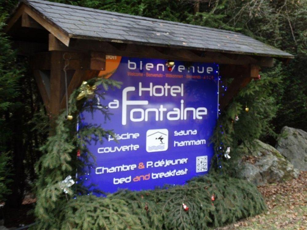 Fontaine Du Mont Blanc Hotel & Spa Les Houches Exterior foto